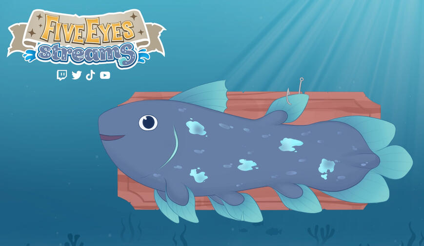 The VTuber model of FiveEyesStreams